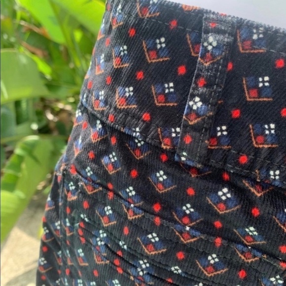 💋NWT FREE People Corduroy Button Down Mini Skirt - Picture 7 of 13